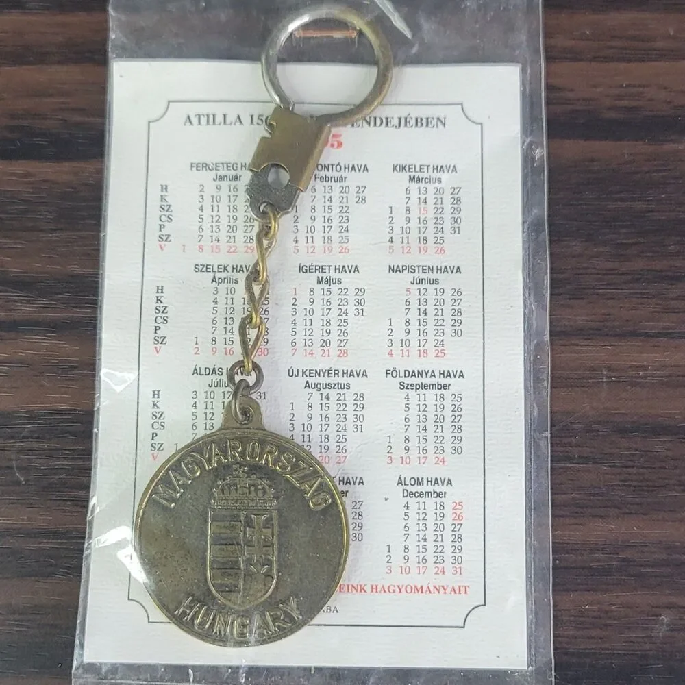 Magyarorszag Hugary Keychain Ring Souvenir